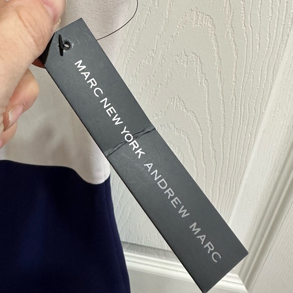 Marc New York blue and white Shift Dress Size 10 - Picture 2 of 5